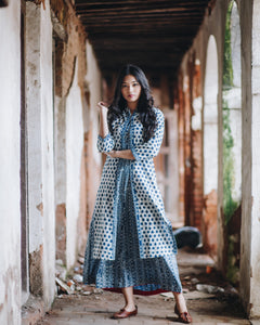 Dabu Indigo Suit Dress